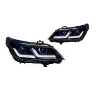 Set Headlight Head Lamp For BMW E60 523i 530i 2003-2009 Angel Eye LED Headlight DRL Hid Bi Xenon Auto Accessories front light assembly(03-06 Pre Lci)