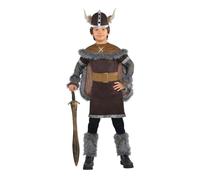 set high (PKT) (999661) Child Boys Viking Warrior Fancy Dress Costume (10-12 Years)