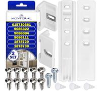 Set Integrated Fridge Door Sliders 9086322 for Liebherr 1878720 for Miele