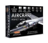 Set LifeColor CS48 Aircraft Perfect Metal - SET2
