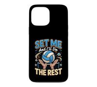 Set Me and I'll Do the Rest Volleyball Player Setter Case for iPhone 13 Pro Max