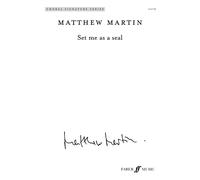Set me as a seal (Mixed Voice Choir) [Choral Signature Series]: Satb, Choral Octavo