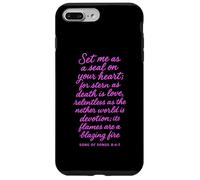 Set Me As A Seal On Your Heart Song Of Songs 8:6 Bible God Case for iPhone 7 Plus/8 Plus