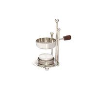 SET NKlaus 2x Adjustable Incense Burner Brass Nickel Plated Incense Stand 40416