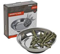 (Set of 1) 10cm Stainless Steel Magnetic Bowl for Screws & Small Tools