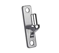 Set of 1/2/4 Wall Mount Gate Hinges Construction for Outdoor Fence Door Portable Sturdy Design with 5/8Inch Pin Fence Post Gate