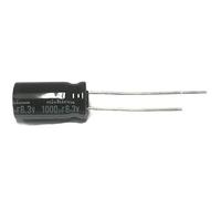 Set of 10 105°C Electrolytic Capacitor 1000uF 6.3V 20% Radial, 5/16" x 9/16" Control circuit