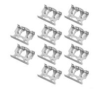 Set of 10 Aluminum Deflector Clips for Solar Panel Frames Automatic Water Discharge Device to Improve Photovoltaic Power Generation