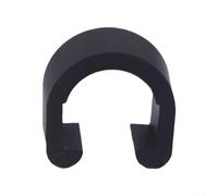 Set of 10 Bike Plastic C Type Buckles Designed to Hold Brake Hoses and Shift Cables Firmly for Cables and Hoses Under 6mm Diameter