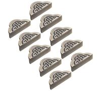 Set of 10, Cabinet Pulls Drawer Handles Decorative Wardrobe Cupboard Metal Pull Bathroom Zinc Alloy Furniture Knobs Dresser Door Handle with Mounting Screws