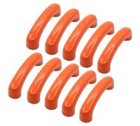 Set of 10, Ceramic Drawer Pulls Smooth Finish Dresser Handle, Modern Kitchen Bathroom Cupboard Wardrobe Cabinet Handles for Home Renovation Furniture Decor