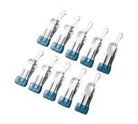 Set Of 10 Chain Styles Without Traces Drying Clips Laundry Clips Clip Suitable For Various Needs No Mark Clothes Pegs