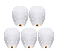 Set of 10 Chinese Sky Lanterns, Eco Friendly Paper Lanterns for Weddings, Chinese Lanterns Floating Lanterns to Release in, Hanging Lanterns for Funeral Decorations