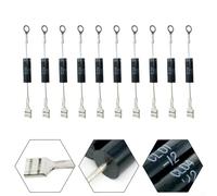 Set of 10 CL0412 Microwave Diodes for High Voltage Applications Unidirectional Diode Kit Compatible with Various Microwave Models (50pcs)
