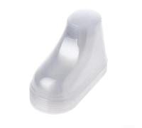Set of 10 Clear Plastic Baby Booties for Displaying Infant Shoes (10pcs 12cm)