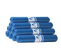 Set of 10 DEISS 20013 Premium 120 Litre Waste Bags Type 60 Blue 25 Pieces per Roll / Recycled LDPE / Emil Deiss / Waste Bags / Type 60