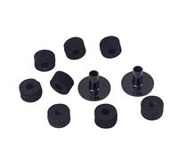 Set of 10 Drum Felt Bottom Covers Bass Pedal Cover for Noise Reduction and Long Terms Protections Bass Pedal Cover