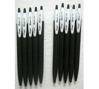 Set of 10 Flair ezee-click Black Ball Pen - Original Brand New - India