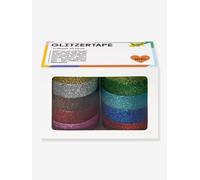 Set of 10 FOLIA Glitter Adhesive Tapes, FSC® MIX multicoloured
