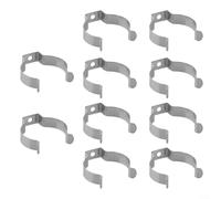 Set of 10 Heavy Duty Spring Steel Tool Clips for Effective Organization in Garages and Cabinets (35MM)