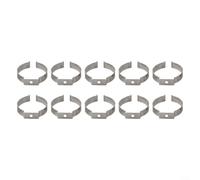 Set of 10 Heavy Duty Spring Steel Tool Clips for Effective Organization in Garages and Cabinets (52MM)