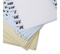 Set of 10 Large Correspondence Cards with Envelopes - Featuring Nautical Flag Illustrations by Bryn Parry