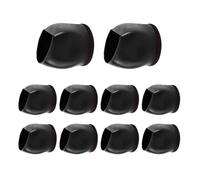 Set of 10 Office Chair Rollers Fixer Flexible Chair Leg Covers Designing to Protect Floor & Minimize Noise Leveling Office Wheel Covers