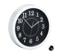 Set of 10 Round Wall Clocks Small Kitchen Living Room Clock Classic White 20cm