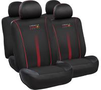 Set Of 10 Seat Covers Powerbar Black/Red RED BULL