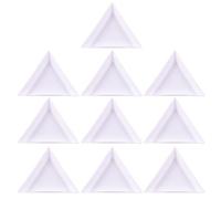 Set of 10 Sturdy P1ast1c Materials D1am0nds Paint Trays Portable for Craft Supplies Enthusiasts and Hobbyists Daily Use