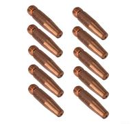 Set of 10 Tapered Contact Tips 11T30 Compatible with For Lincoln and For Magnum For MIG Welding Gas Providing Secure Fit with Gas Diffuser