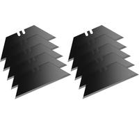 Set of 10 Trapezoidal Replacement Blades for Safety Knives Art. 80219