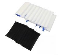 Set of 10 Vacuum Cleaner Replacement Filters Compatible with For Dibea D960 GT9 GT200 Sweeper Accessories for Efficient Dust Capture