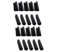 Set of 10 Winter Pool Cover Clips for Above For Ground Steel Wall Pools, Strong Plastic Clamps to Hold Pool Covers Firmly in Place During Storms