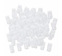 Set of 100 Dutch Oven Lid Bumpers for Efficient Kitchen Organization and Stability (White)