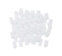 Set of 100 Dutch Oven Lid Clips Plastic Stacking Aid for White