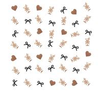 Set of 100 Espresso Martini Confetti, Brown&Black Glitter Margarita Cocktail Glass Table Scatter for Espresso Martini Themed Birthday Party Decoration