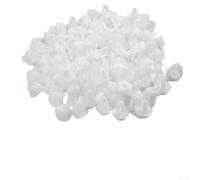 Set of 100 Plastic Rivet Retainer Clips for Car Bumper and Mudguard Panels with Push Type Design Suitable for 9mm Hole Diameter