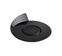 Set of 100 Trays for single portions Round Ø 86 mm Black Silikomart Professional