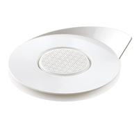 Set of 100 Trays for single portions Round Ø 86 mm White Silikomart Professional