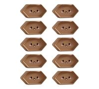 Set of 10pcs Baby Proof Electrical Socket Protectors Soft Silicone Cover for Kids Home Essential Child Proof Outlet Cover Brazil Chile Italy