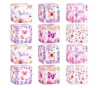 Set Of 12/18 Eye Catching Butterfly Wrap Boxes For Wedding Planners And Craft Enthusiasts
