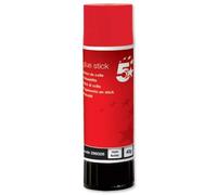 Set of 12 "5 Star" Value Pack Office Glue Stick Solid Washable Non-toxic Large 40g (296026)