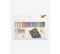 Set of 12 BASIC FOLIA Chalk Crayons multicoloured