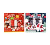 Set Of 12 Christmas Crackers Family Who Am I Xmas Yes Or No Game
