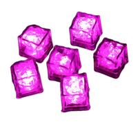 Set Of 12 Colorful LED Ice For Beverages Tray Water Activated Wine Decorations For Weddings Party LED Tray