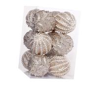 Set Of 12 Festival Ornament Christmas Baubles Shimmering Tree Decorations For Home And Office Stylish Hanging Pendant Christmas Tree Accessories