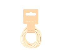 Set of 12 Organic Cotton Snag Free Endless Elastic Bobbles Hair Band. (Light Blonde)
