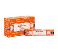 Set Of 12 Packets Of Pyramids Incense Sticks By Satya