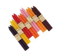 Set of 14 Beeswax Taper Candles, 9 Inch Premium Quality Smokeless, Beeswax Candle for Home Gift Ideas Uncented Long Candles for Household, Wedding, Party, and Home Décor